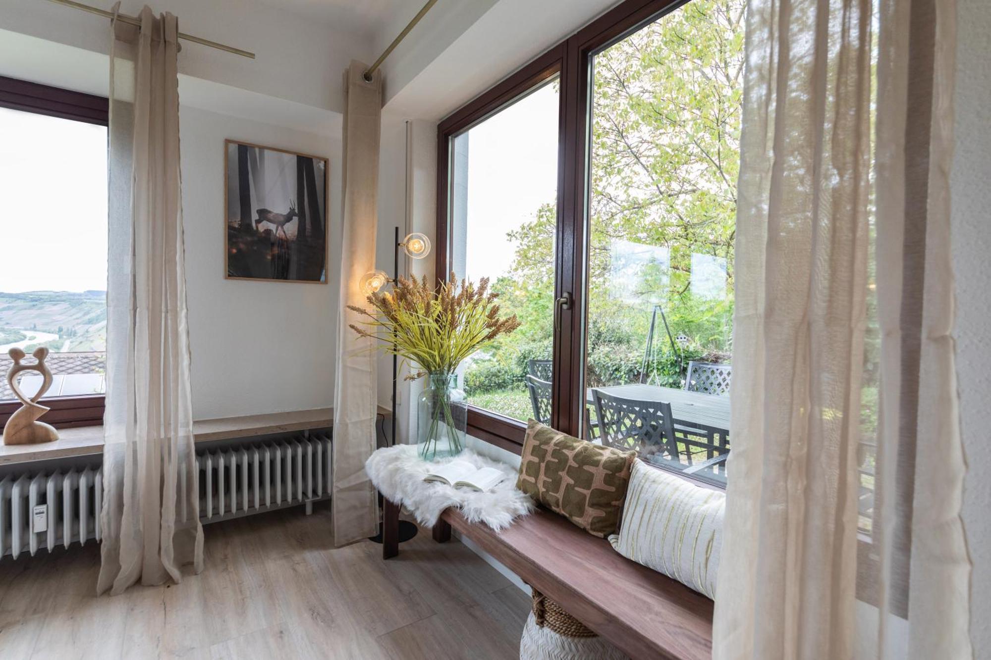 Cozy II Luxurioes Moselview Terrasse Garten Netflix ไลเวน ภายนอก รูปภาพ