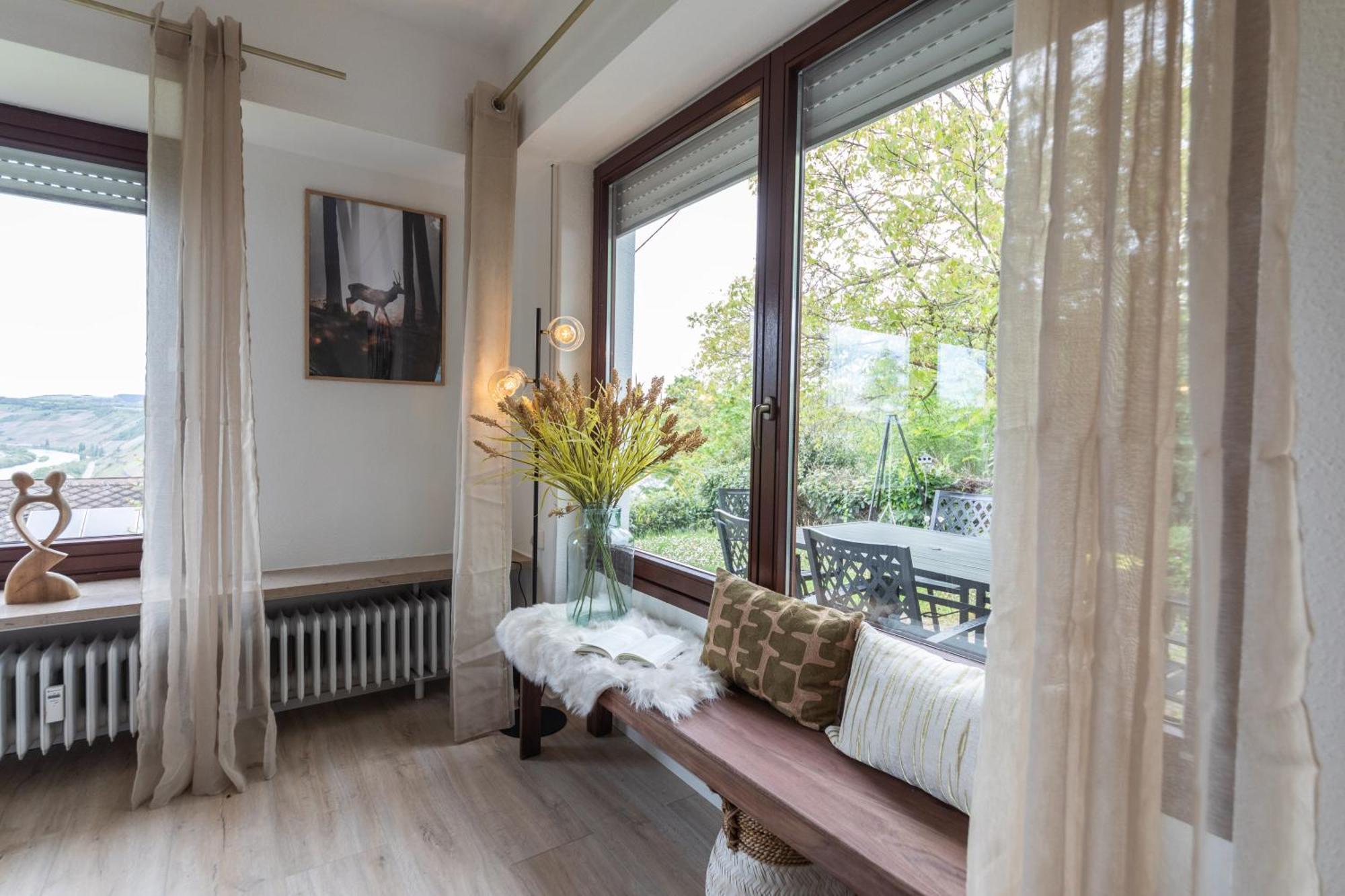 Cozy II Luxurioes Moselview Terrasse Garten Netflix ไลเวน ภายนอก รูปภาพ